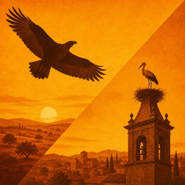Portada del episodio 35: La cigüeña y el águila imperial
