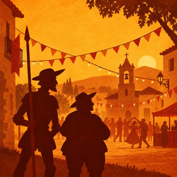 Portada del episodio 40: Las fiestas de pueblo en España